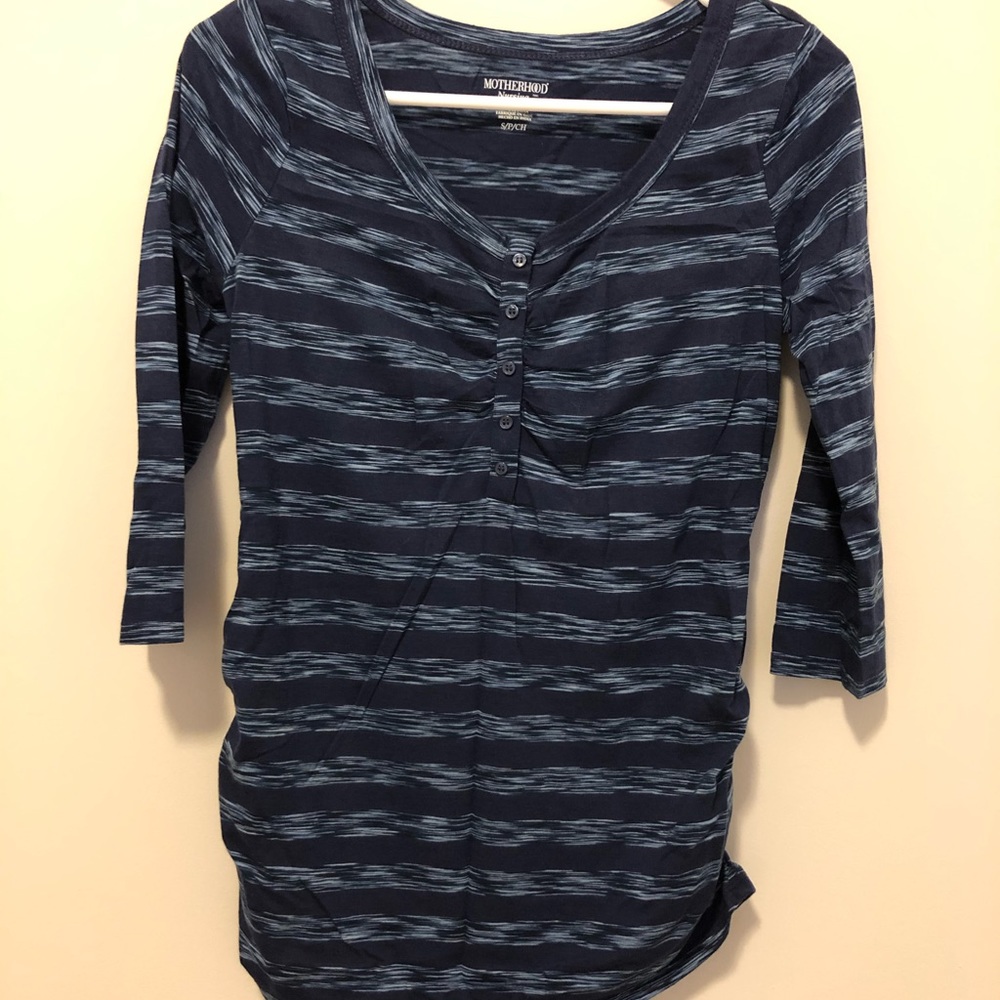 Motherhood Maternity Nursing Shirt